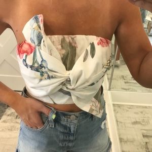 Floral Crop Top